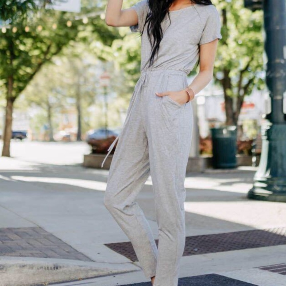 Bohme Gray Jumpsuit NWT